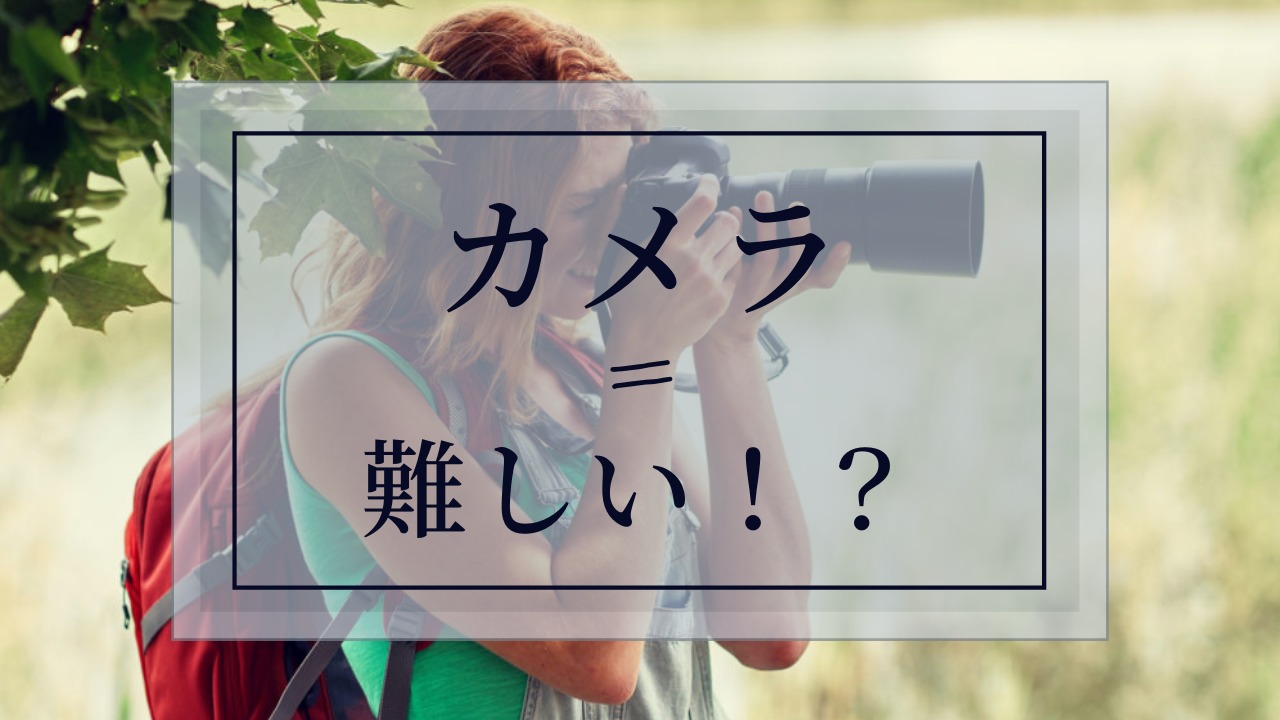 【AF機能】一眼レフ・ミラーレスカメラは難しい！？解決できる機能