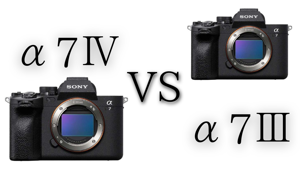 SONY.α7Ⅳとα7Ⅲの性能や価格を徹底的に比較、どちらを購入すべきか！？