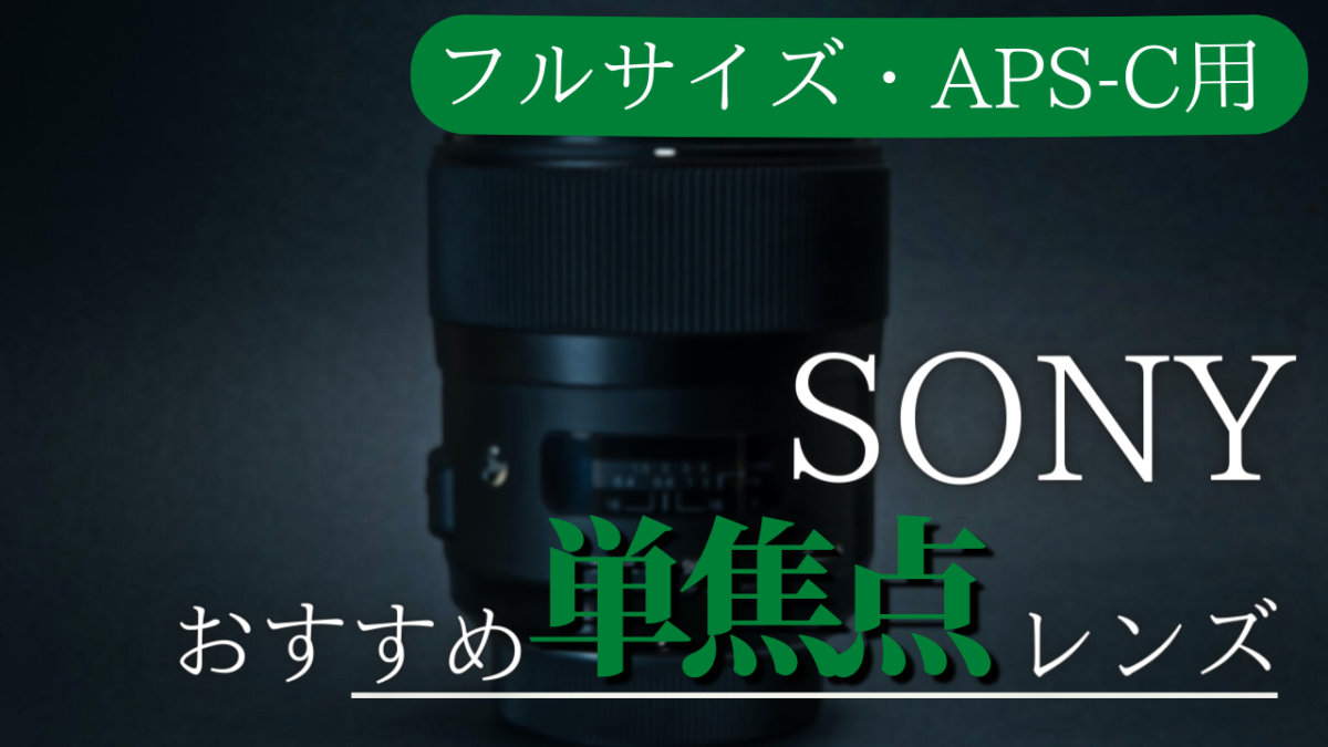 35mm F1.2 SONY Eマウント対応 / 単焦点レンズ 「明るくぼかす」